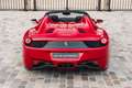 Ferrari 458 Spider 4.5 V8 570ch - Rosso Fuoco, Atelier spec Rood - thumbnail 5