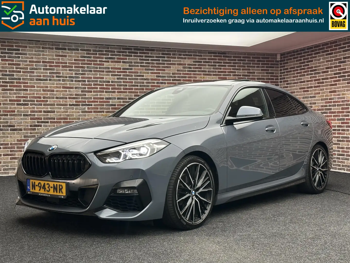BMW 218 2-serie Gran Coupé 218i M-Sport| Dak| LED| CarPlay Gris - 1