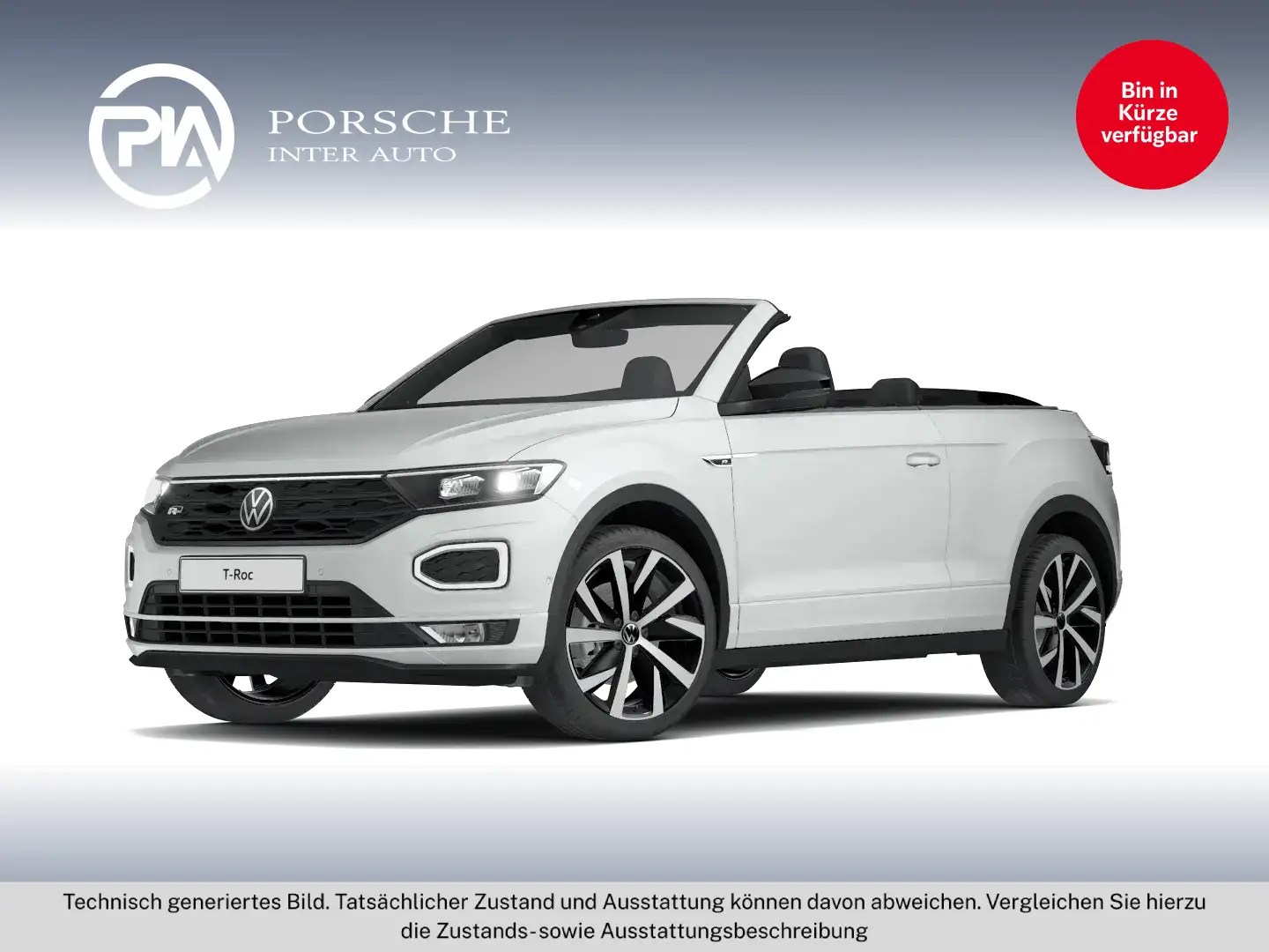 Volkswagen T-Roc R-Line TSI DSG Weiß - 1