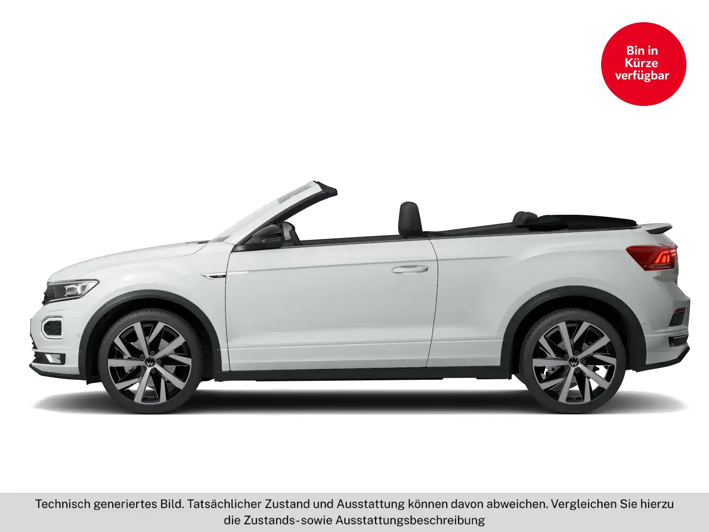 Volkswagen T-Roc R-Line TSI DSG Weiß - 2