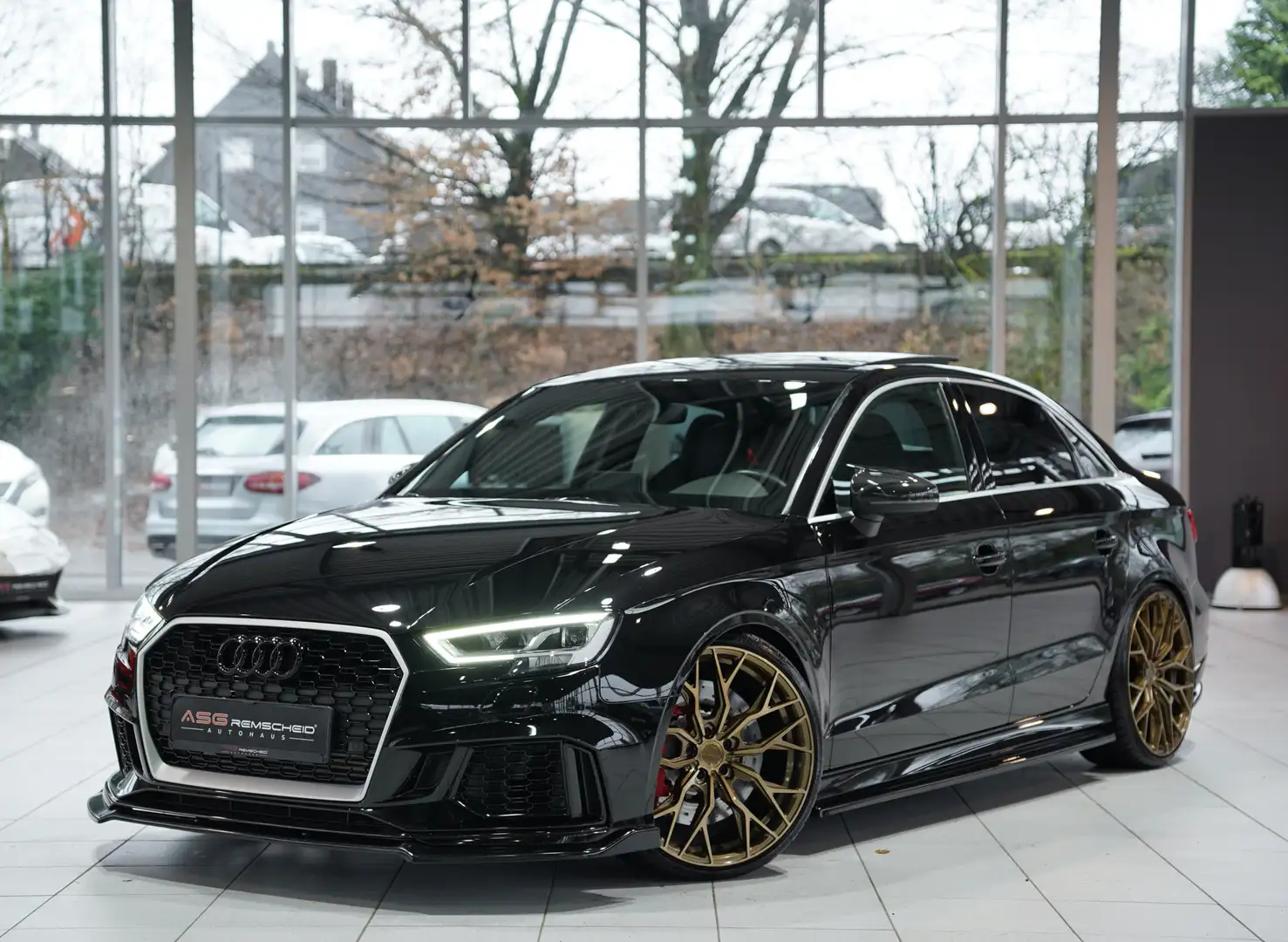 Audi RS3 q. Limousine *KW Gewinde *Schale *S-Abgas* Noir - 1