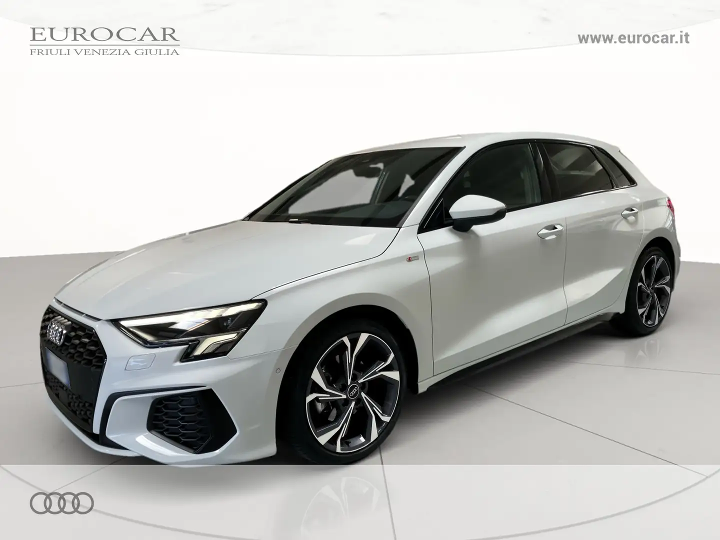 Audi A3 sportback 30 1.0 tfsi mhev s line edition s-tronic Bianco - 1
