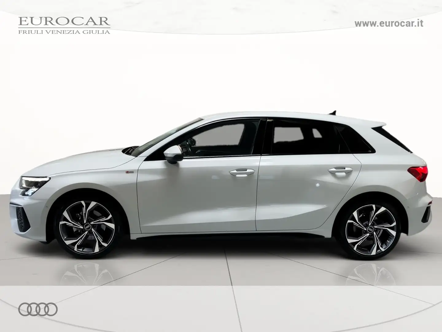 Audi A3 sportback 30 1.0 tfsi mhev s line edition s-tronic Bianco - 2