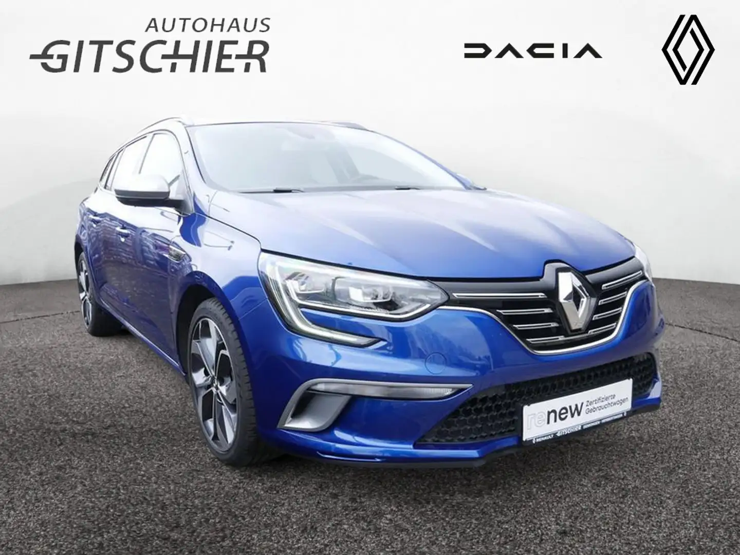Renault Megane Grandtour GT-Line TCe 160 GPF Blau - 2