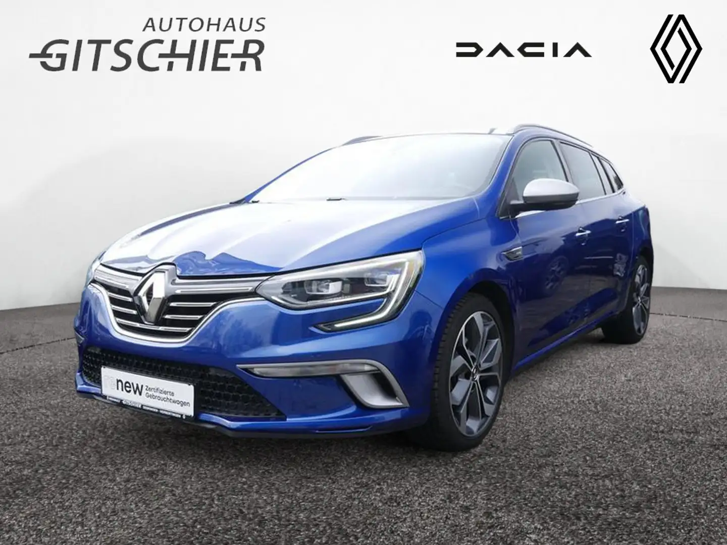 Renault Megane Grandtour GT-Line TCe 160 GPF Bleu - 1