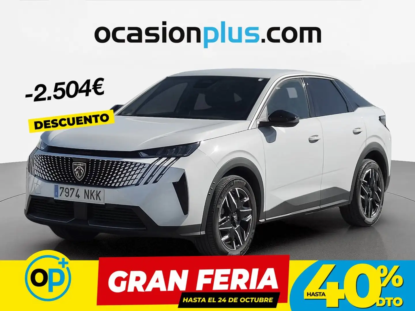 Peugeot 3008 Hybrid Allure eDCS6 145 Blanco - 1
