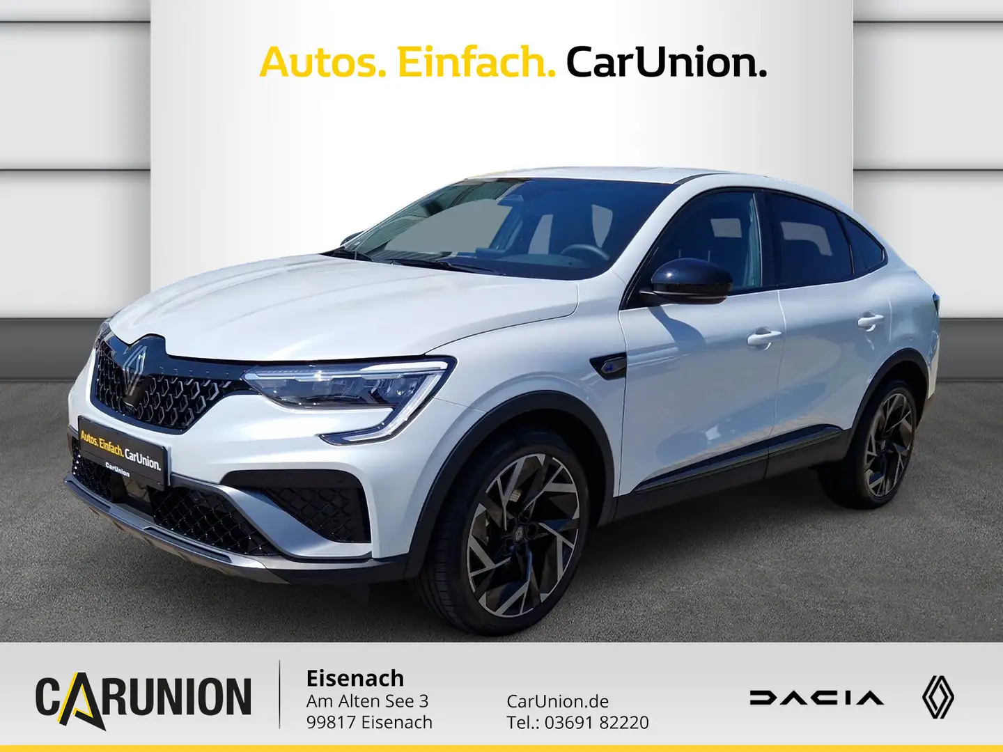 Renault Arkana 1.3 TCe 160 Mild-Hybrid Esprit Alpine EU6e Weiß - 1