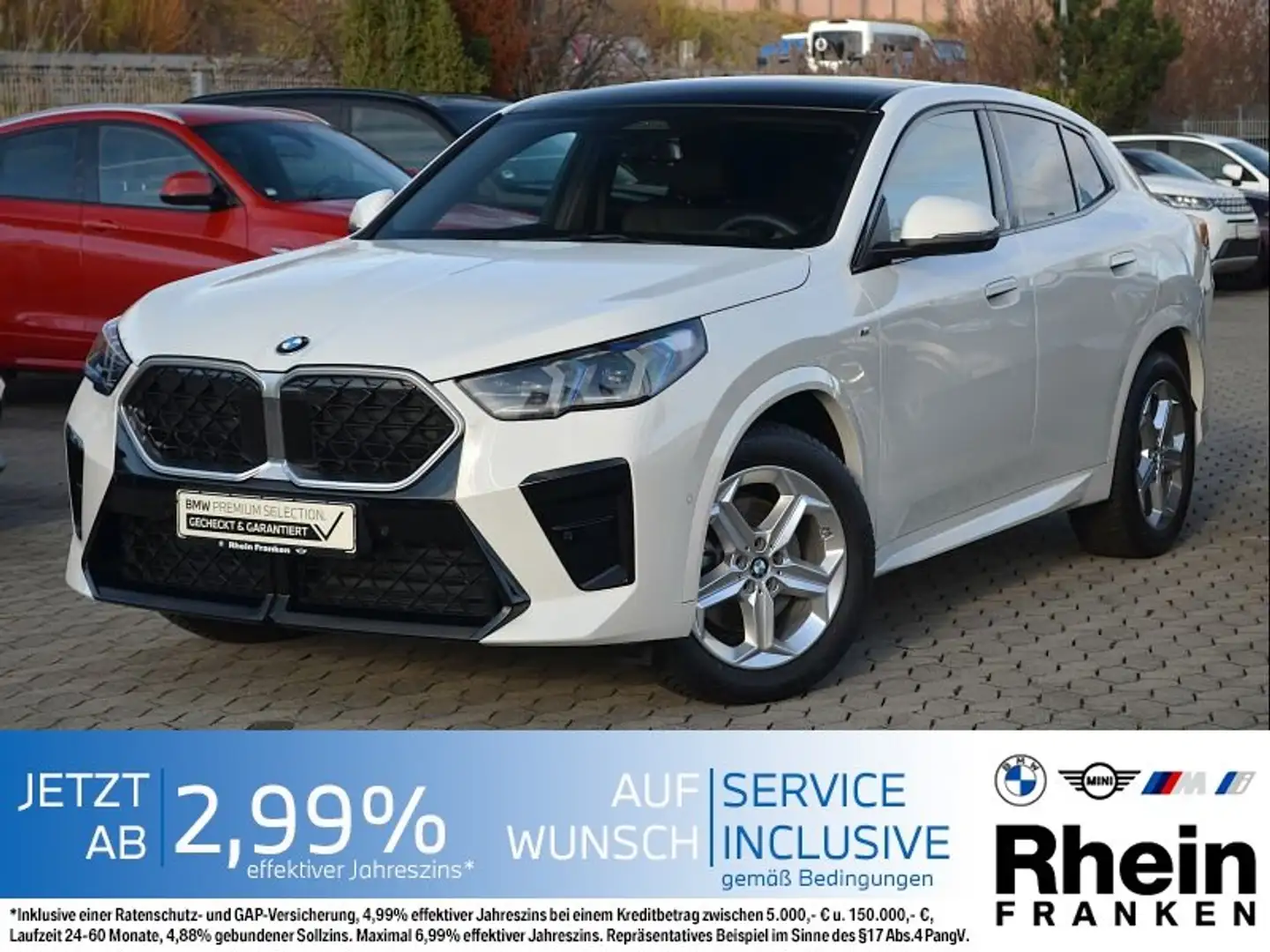 BMW X2 sDrive20i M Sport LiveCptProf.AHK.Pano.360°K Weiß - 1