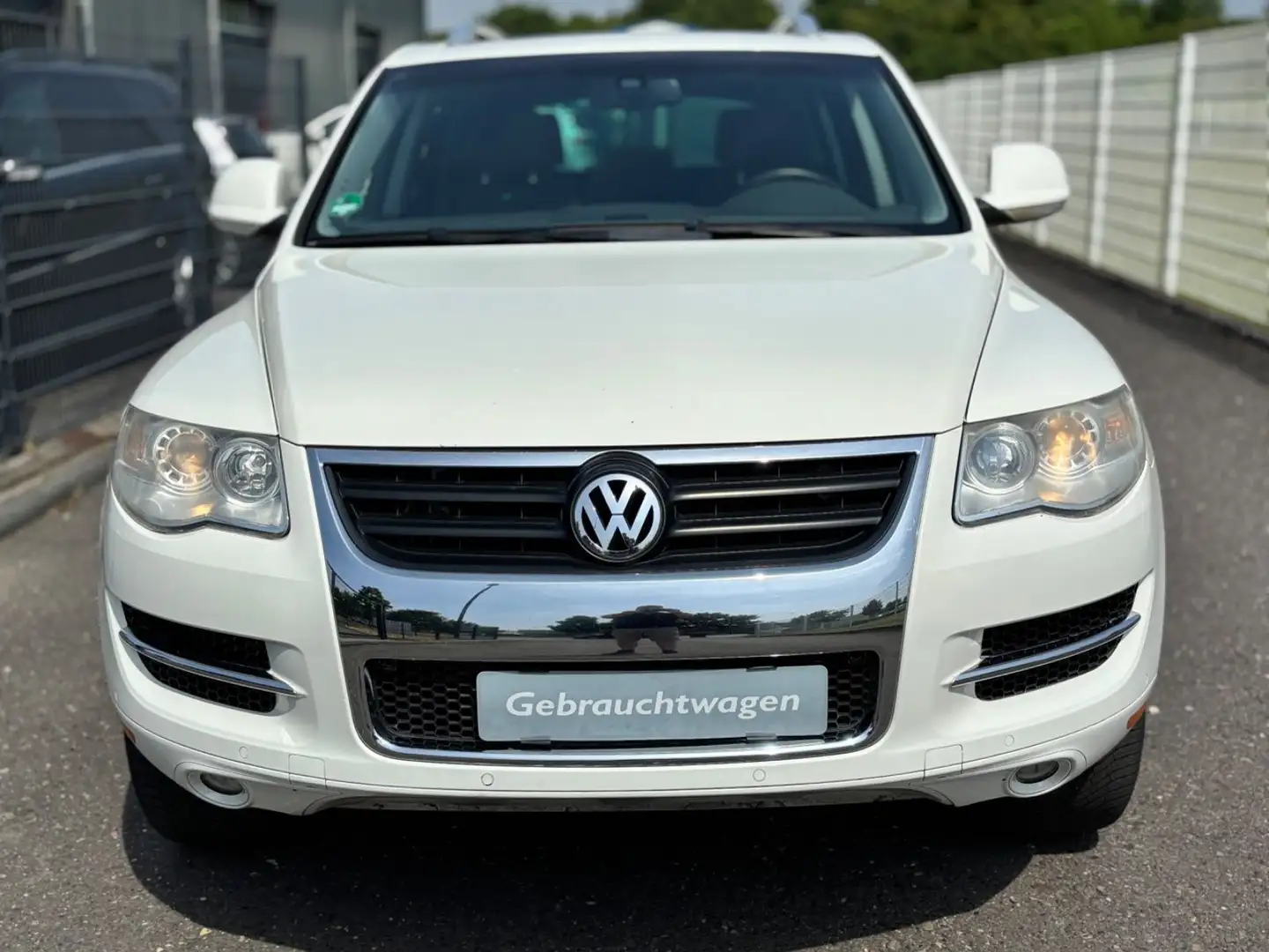 Volkswagen Touareg 3.6 FSI V6 Navi-DVD/Leder/Klimatronik/SD Blanco - 2