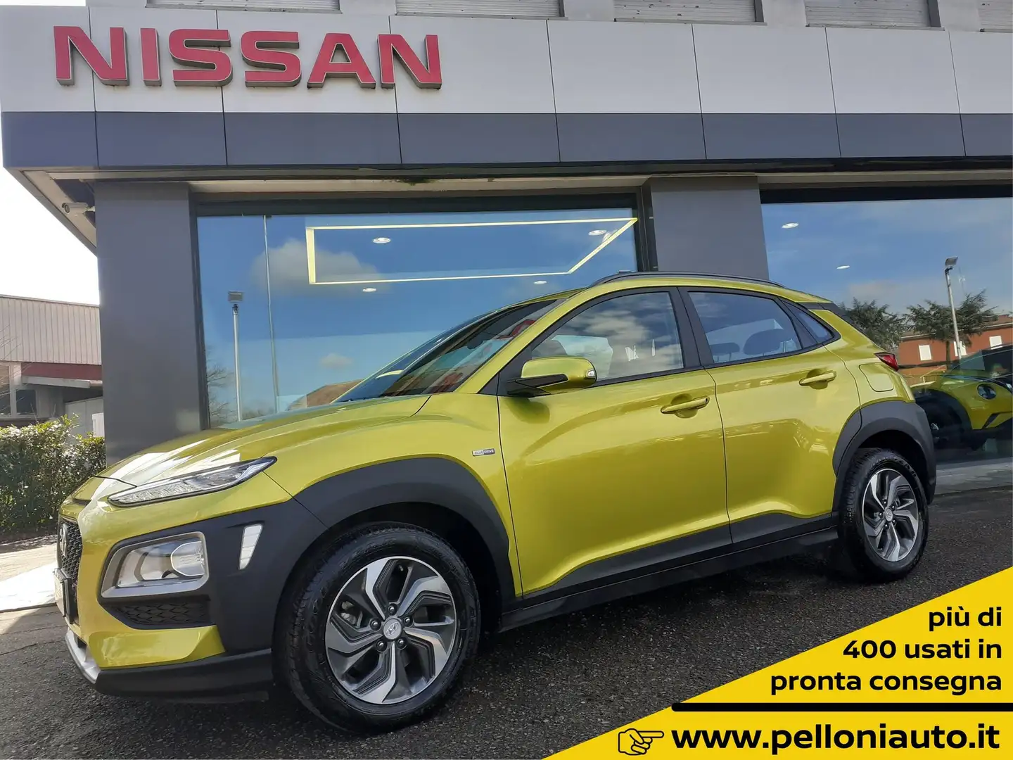 Hyundai KONA HEV 1.6 DCT XPrime KM CERTIFIC-GARANZIA Verde - 1