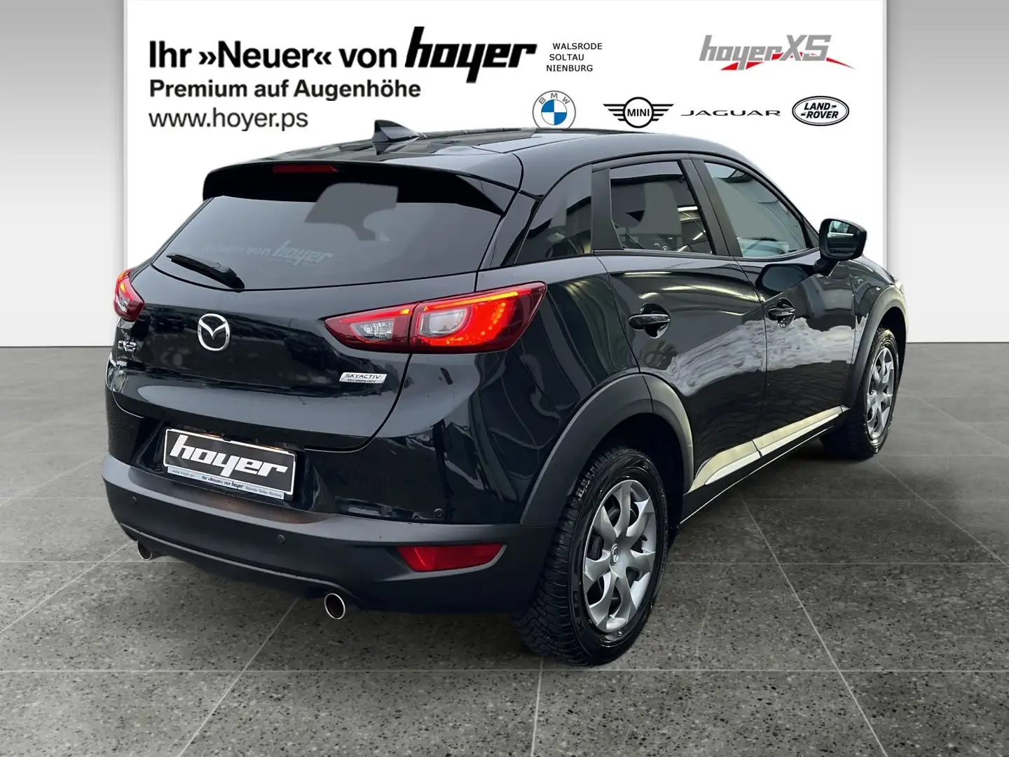 Mazda CX-3 SKYACTIV-G 120 FWD Kizoku Intense Klima Schwarz - 2