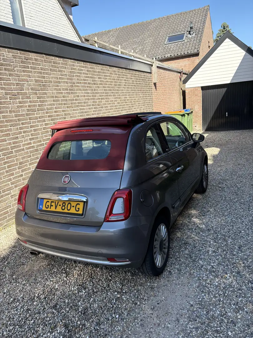 Fiat 500 diat 500c 1.2 Lounge Grijs - 1