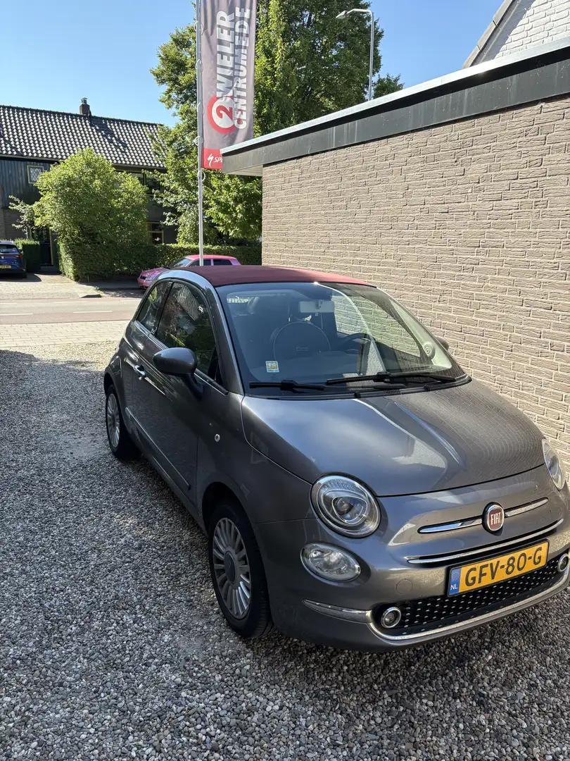 Fiat 500 diat 500c 1.2 Lounge Grijs - 2