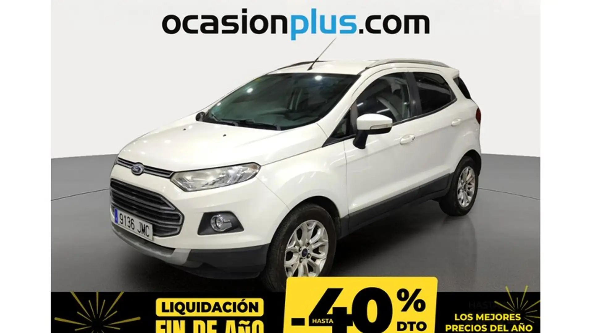 Ford EcoSport 1.50TDCi Titanium 95 Blanc - 1