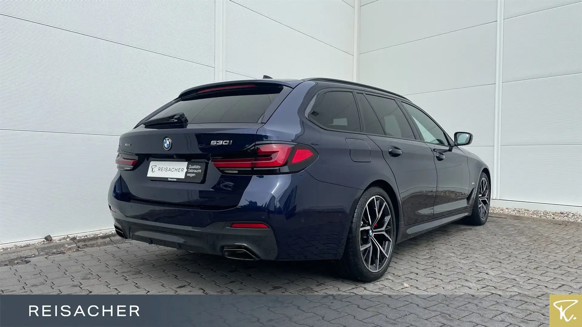 BMW 530 i xDrive M Sport Pro,AHK,DAProf.HuD,Laser,Pan Blau - 2