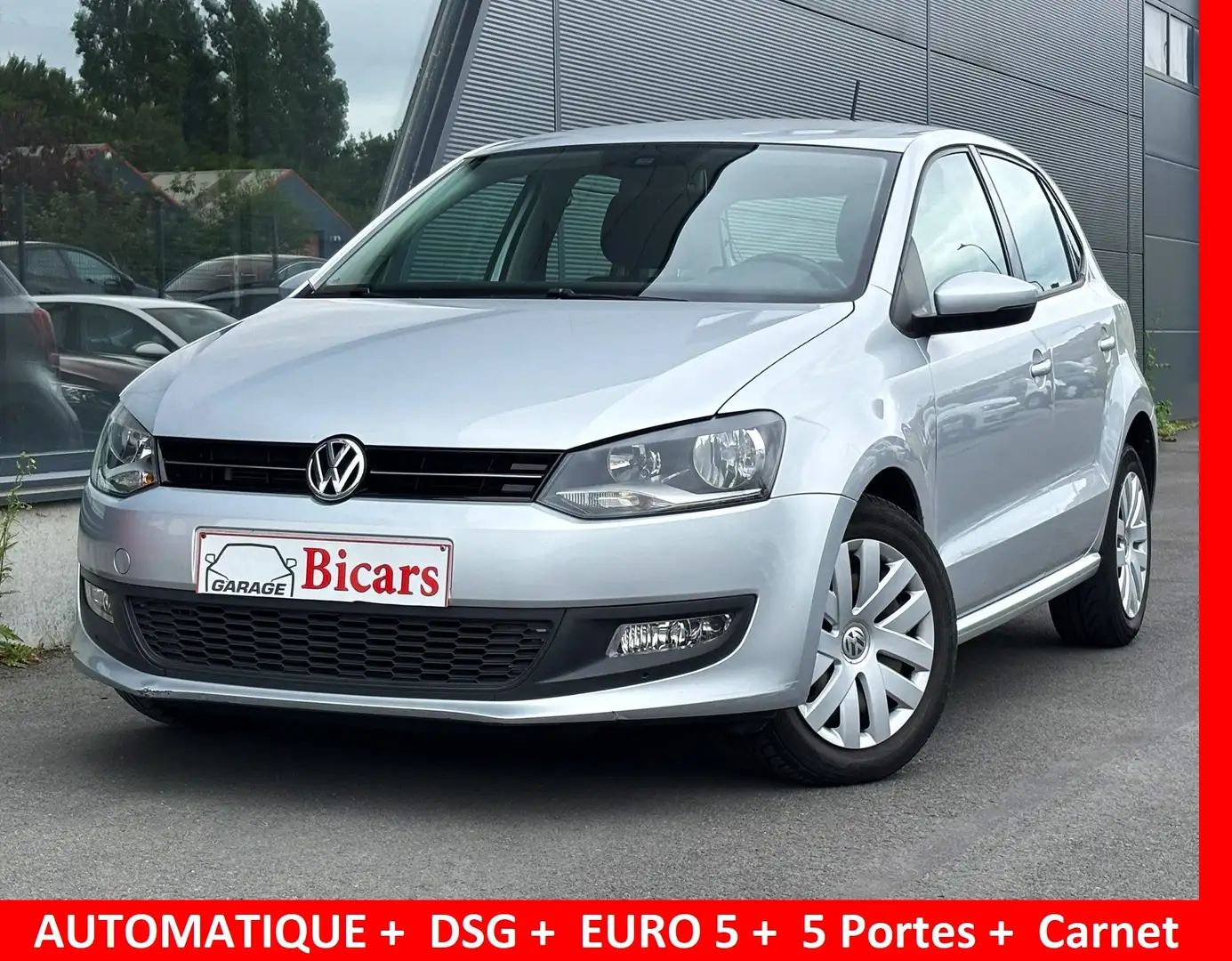 Volkswagen Polo 1.6 TDi Comfortline DSG AUTO/5 Portes/Cruize/Carne Argent - 1