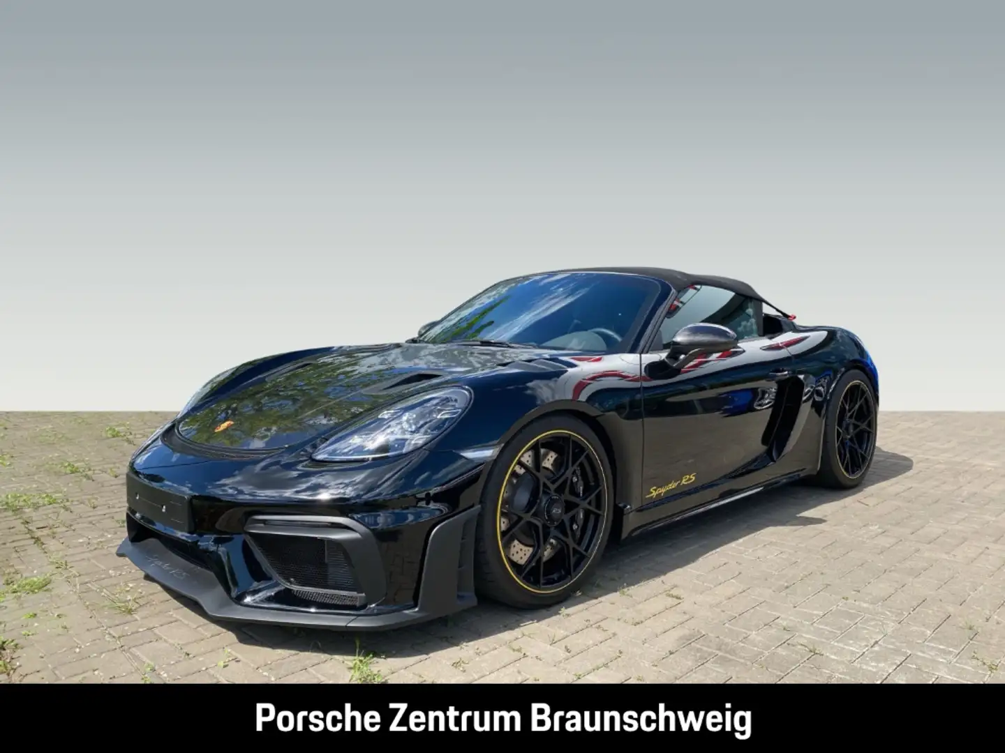 Porsche 718 Spyder RS Sportabgasanlage Sport Chrono LED Černá - 1