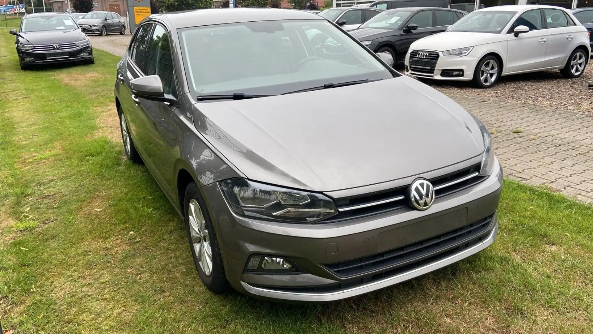 Volkswagen Polo 1,0 TSI Highl  SmartLink*Shz.*ACC*PDC v.+h Grau - 2