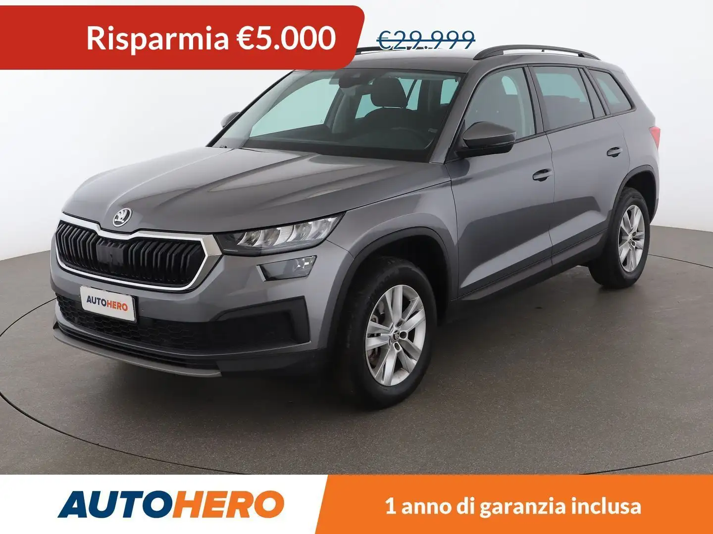 Skoda Kodiaq 2.0 TDI Ambition DSG Gris - 1