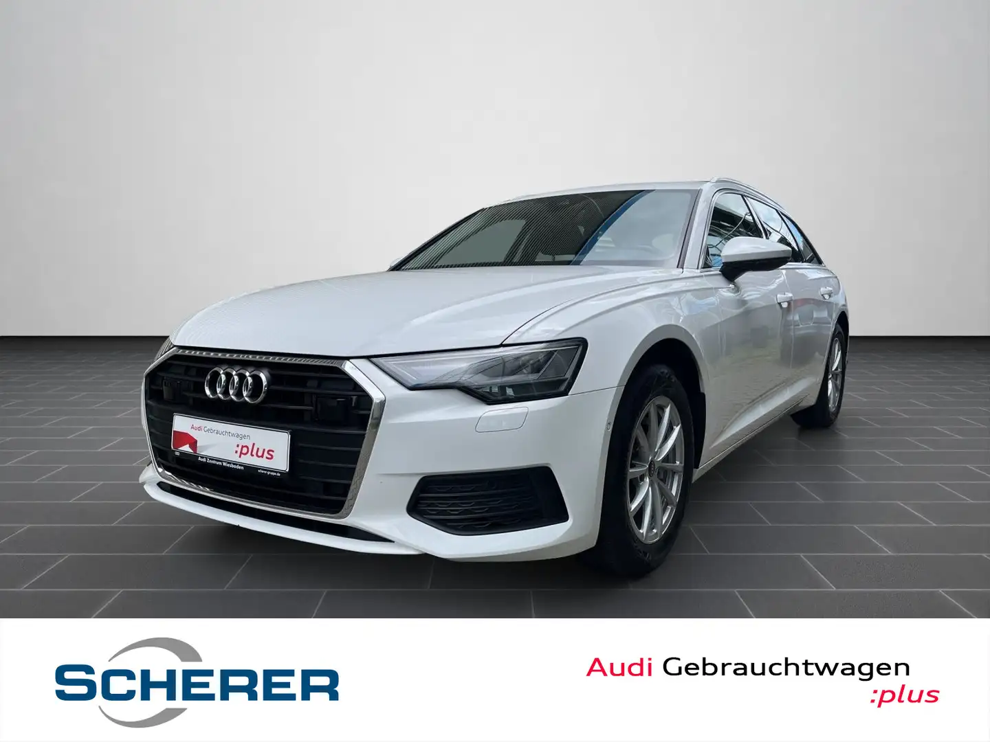 Audi A6 40 TDI/LED/Navi/ Blanc - 1