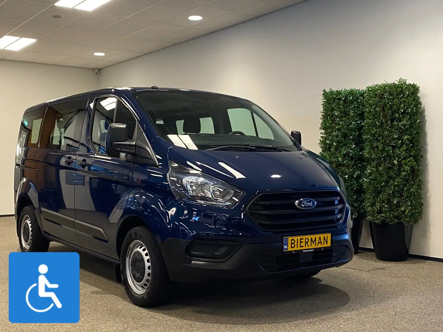 Ford Transit Custom L1H1 Rolstoelbus Bleu - 1