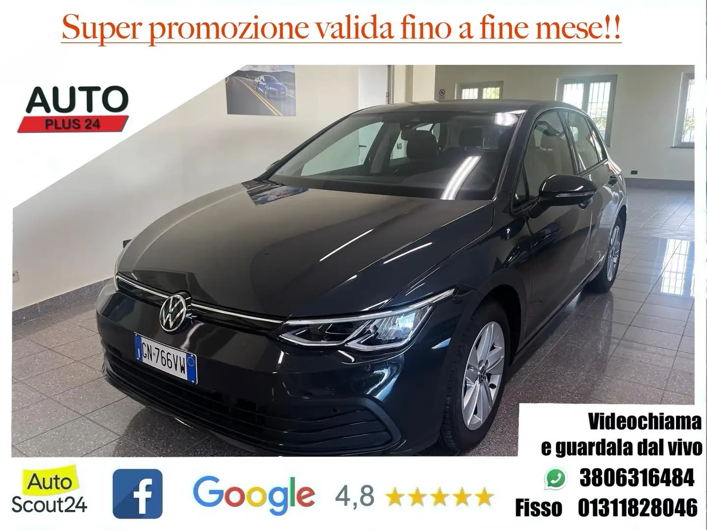Volkswagen Golf 1.0 eTSI EVO DSG Life con sconto "PROMO PLUS" Grigio - 1