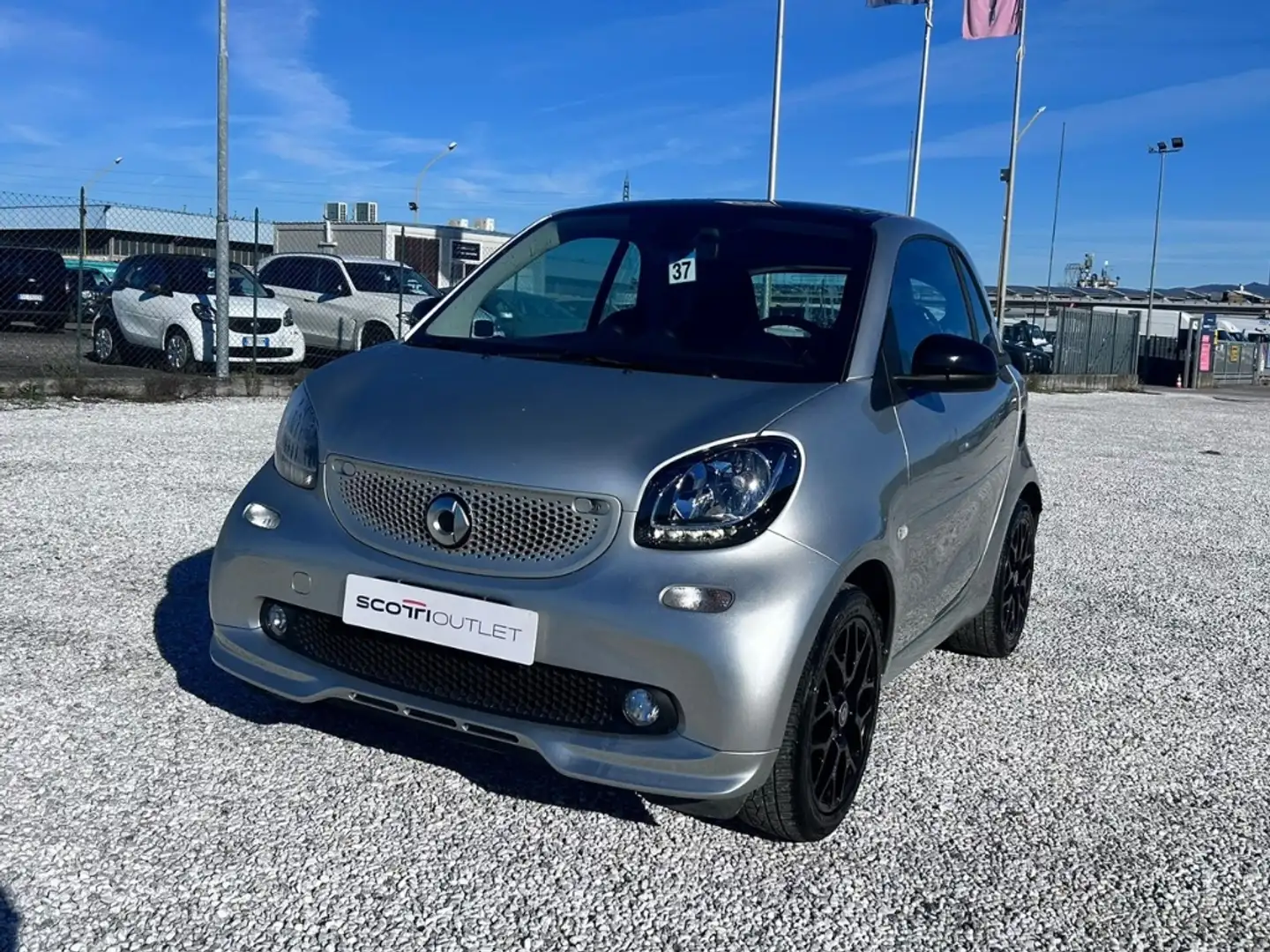 smart forTwo coupe 1.0  Prime Gris - 1
