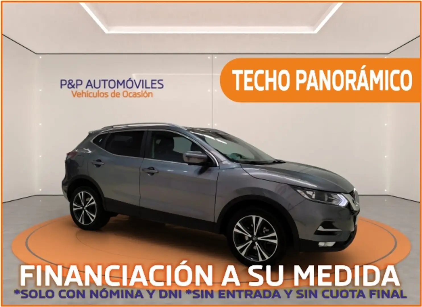 Nissan Qashqai 1.3 DIG-T N-Connecta 4x2 103kW Gris - 1