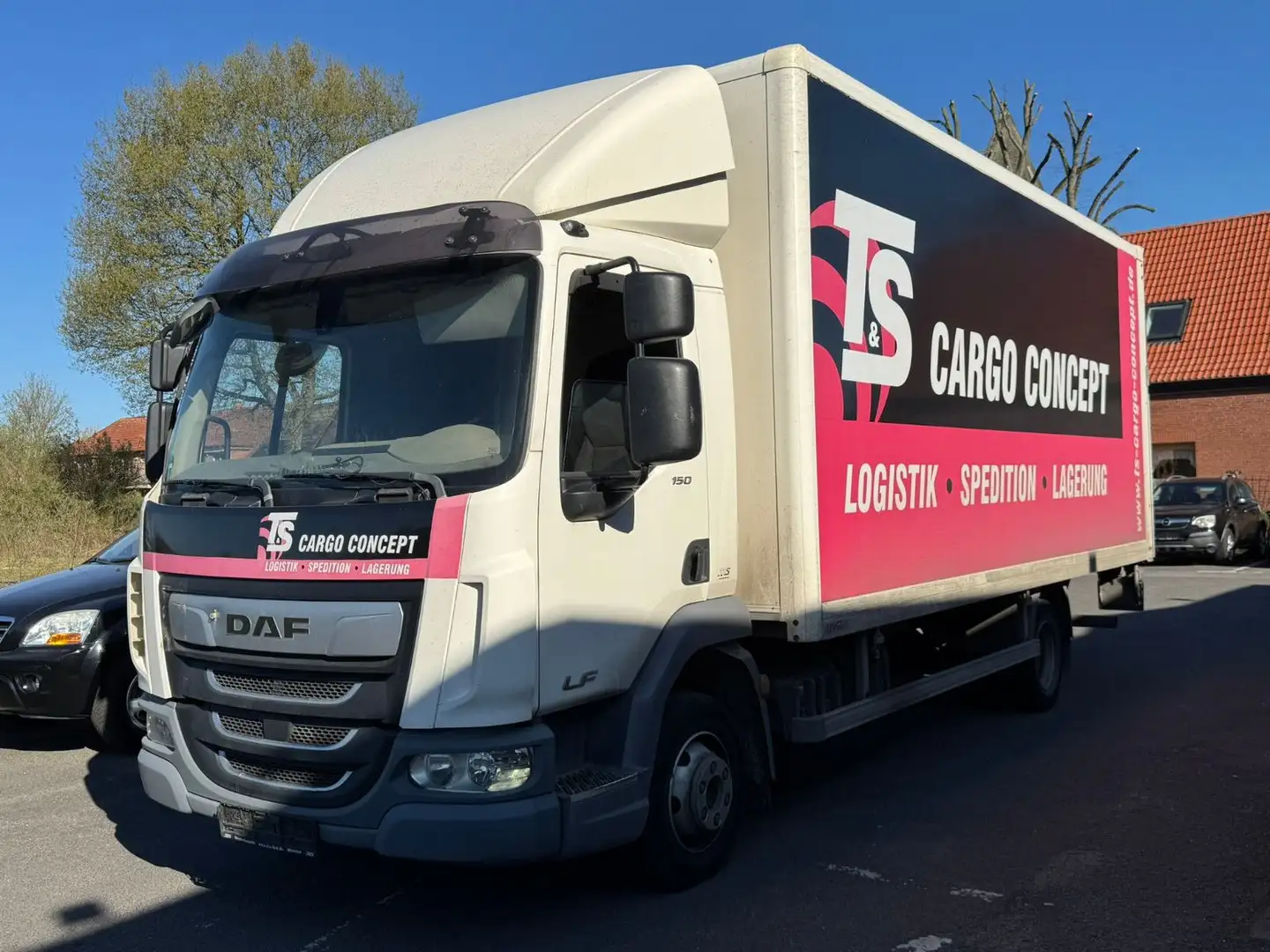 DAF LF150 FA / KOFFER / guter Zustand / 7.5 To. Blanc - 1
