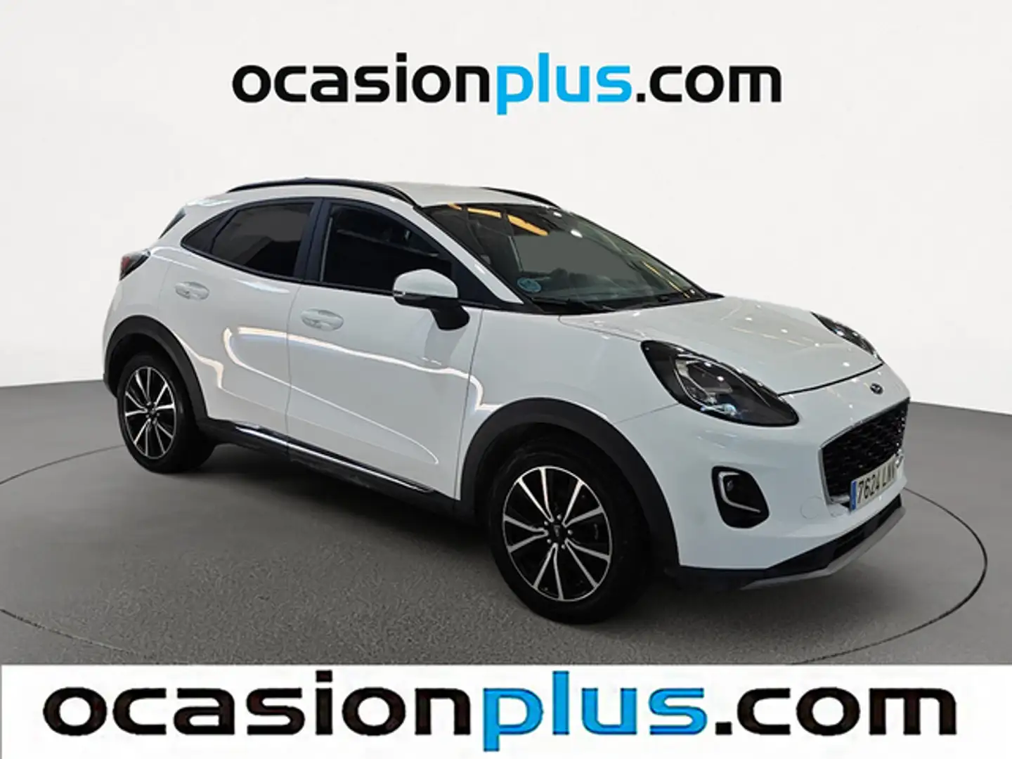 Ford Puma 1.0 EcoBoost Titanium 125 Blanc - 2