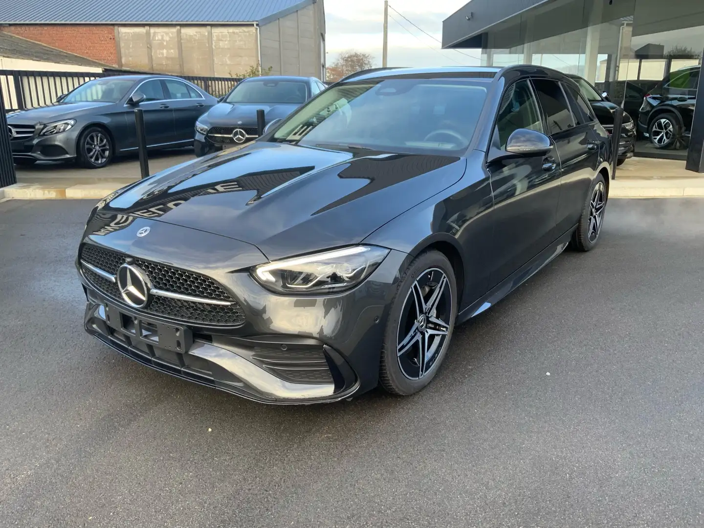 Mercedes-Benz C 180 T 9G-TRONIC AMG Line Advanced night pakket Gris - 2