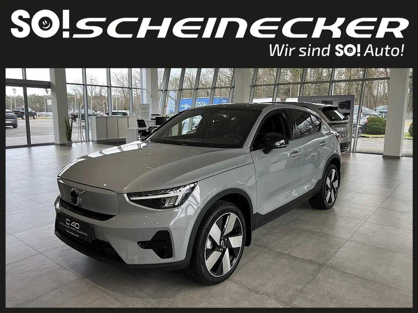Volvo C40 Recharge Single Rear 67kWh Plus Grau - 2
