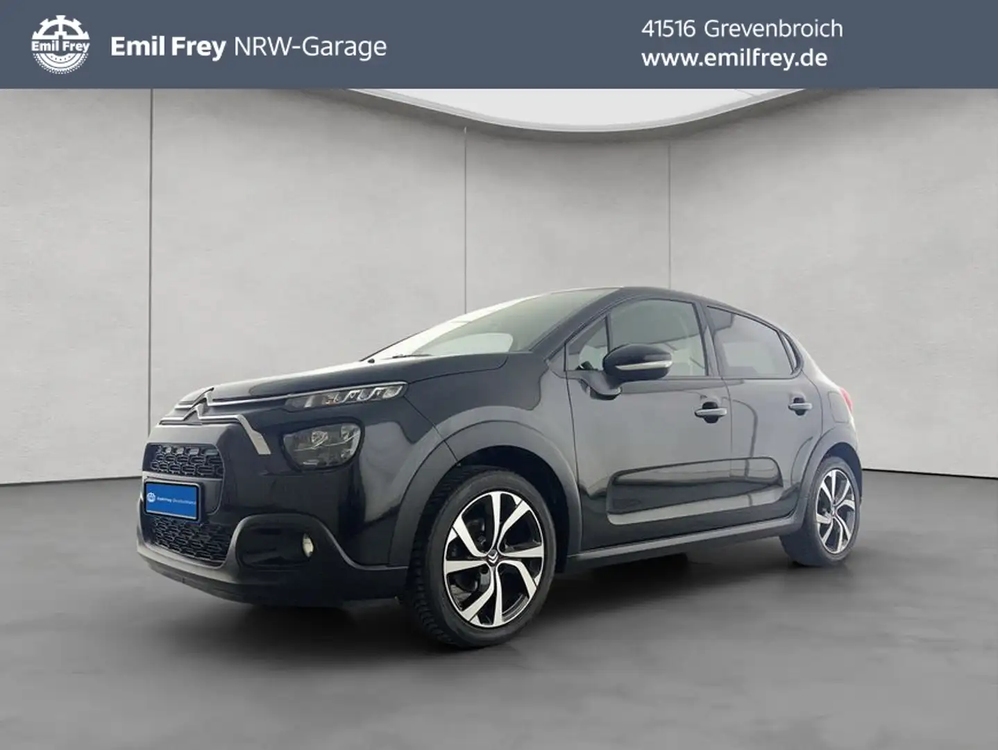 Citroen C3 Pure Tech 110 S&S EAT6 SHINE NAVI+LED+SHZ+PDC Schwarz - 1