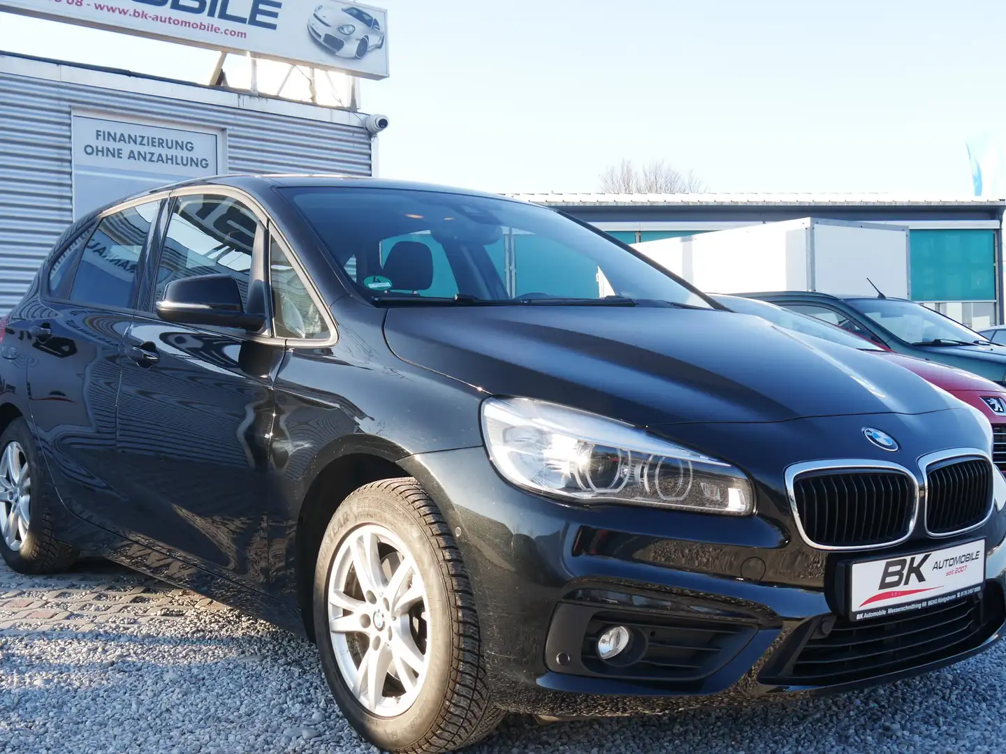 BMW 218 TÜV,- Kundendienst Neu Sitzheizung Klima Navi Schwarz - 1