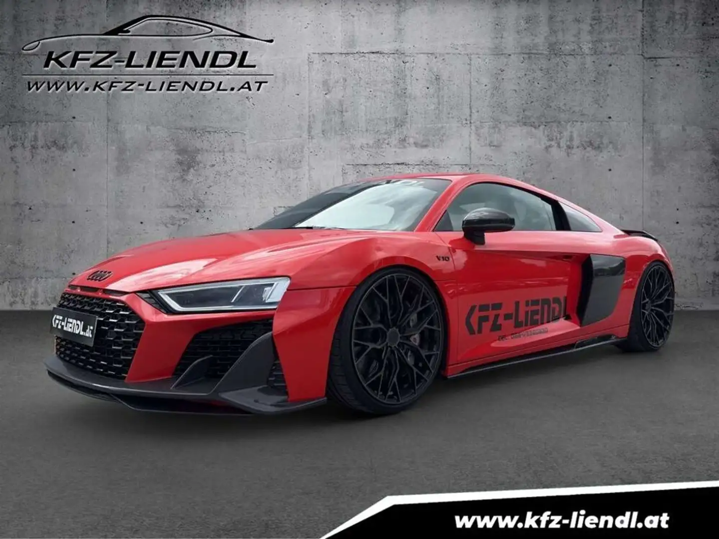 Audi R8 Coupé plus 5,2 FSI quattro S-tronic Bi-Turbo Rot - 1