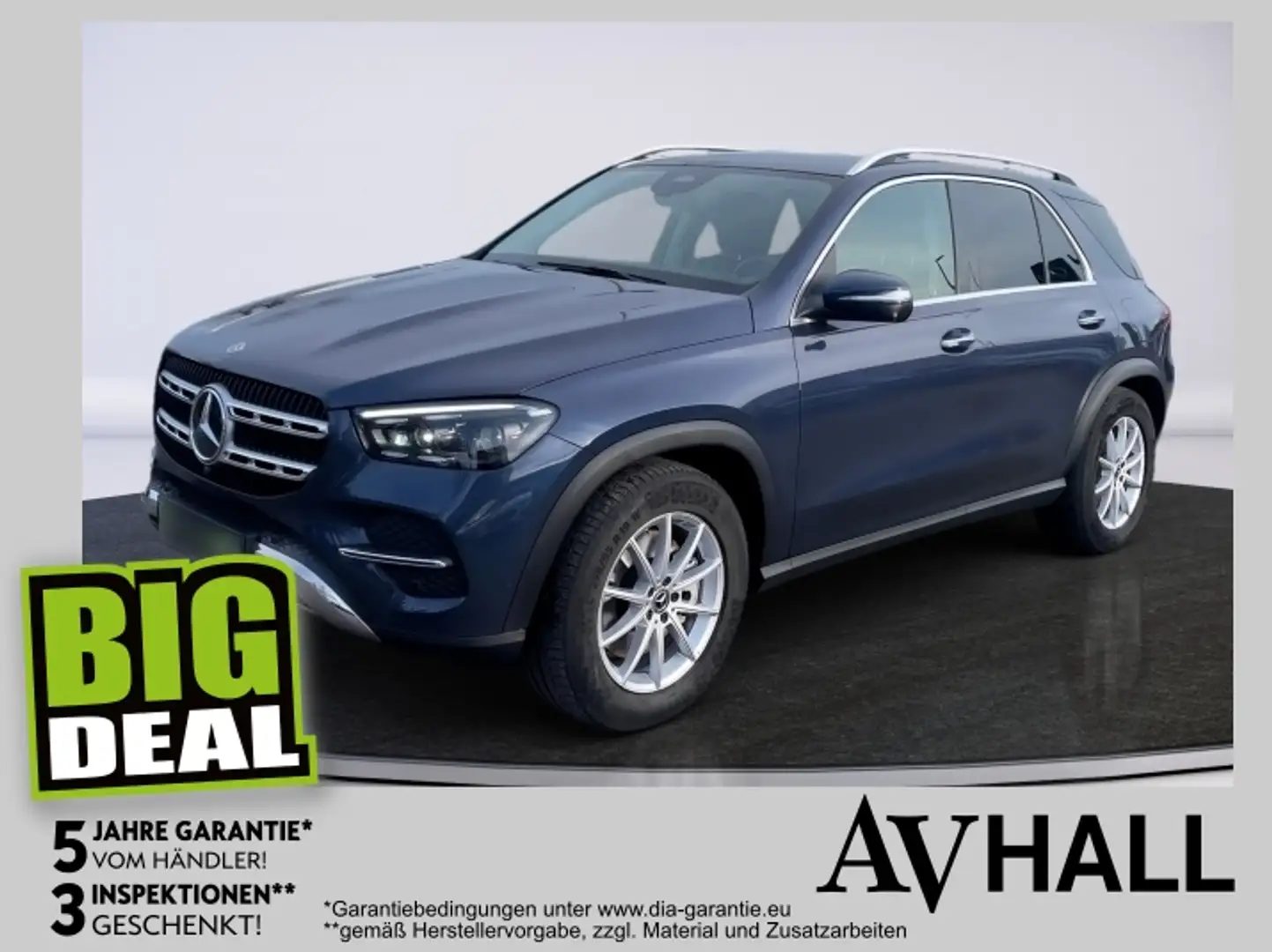 Mercedes-Benz GLE 350 de 4MATIC Navi,Rückfahrkamera,Klima Blau - 1