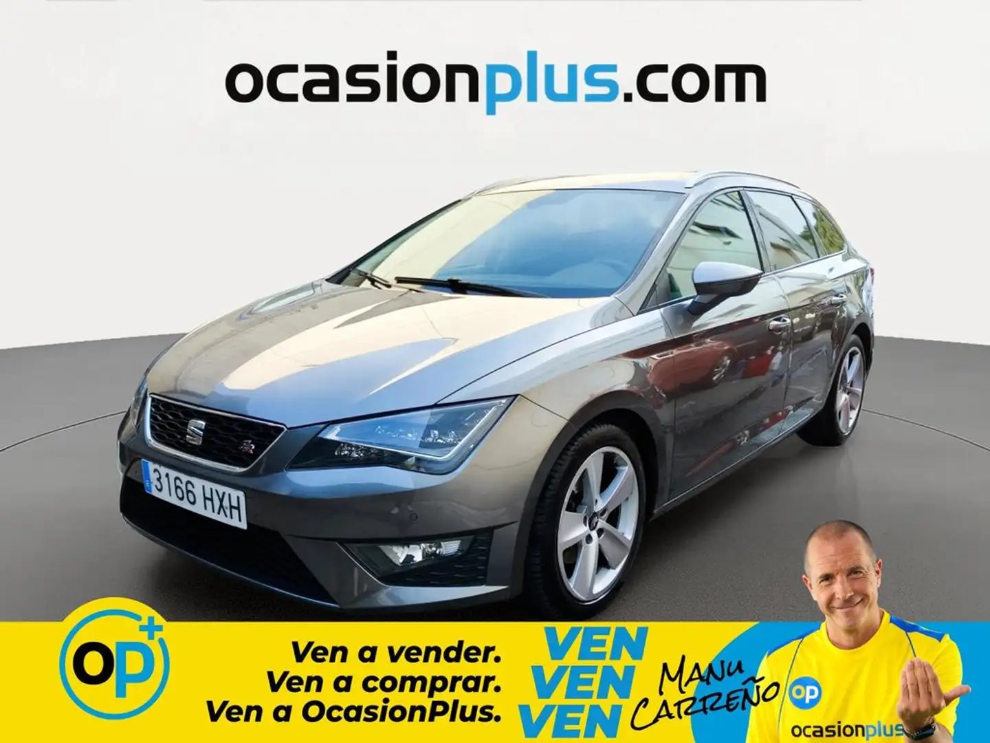 SEAT Leon ST 2.0TDI CR S&S FR Gris - 1