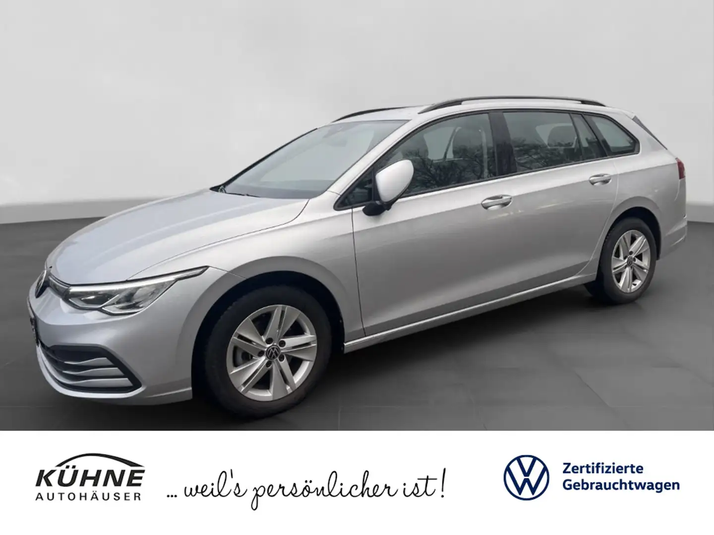 Volkswagen Golf Variant Life 1.0 TSI | AHK LED ACC DAB PDC Silber - 1