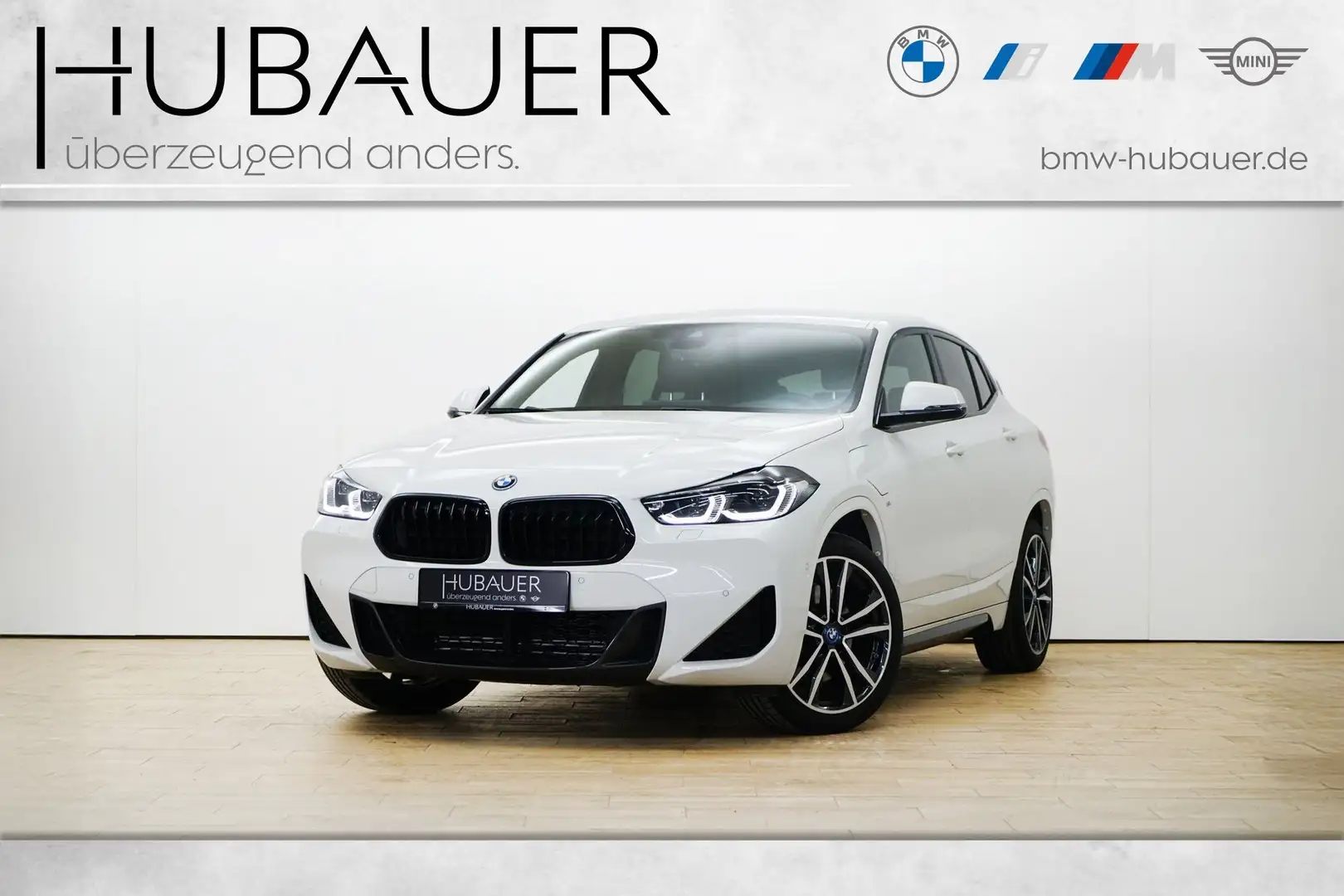 BMW X2 xDrive25e [M Sport, Navi+, RFK, HK Sound] Weiß - 1
