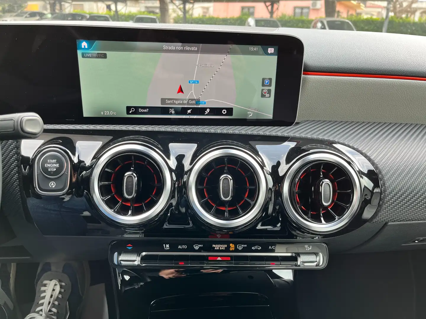 Mercedes-Benz A 180 Classe A - W177 2018 d Business Extra auto Grigio - 2