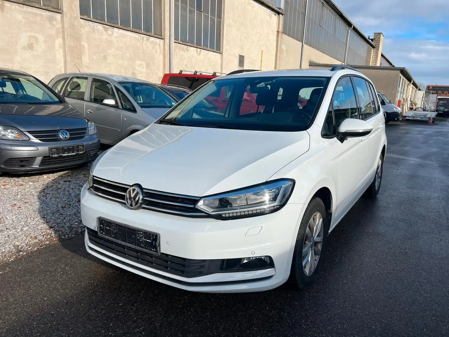 Volkswagen Touran Comfortline LED DSG Weiß - 1