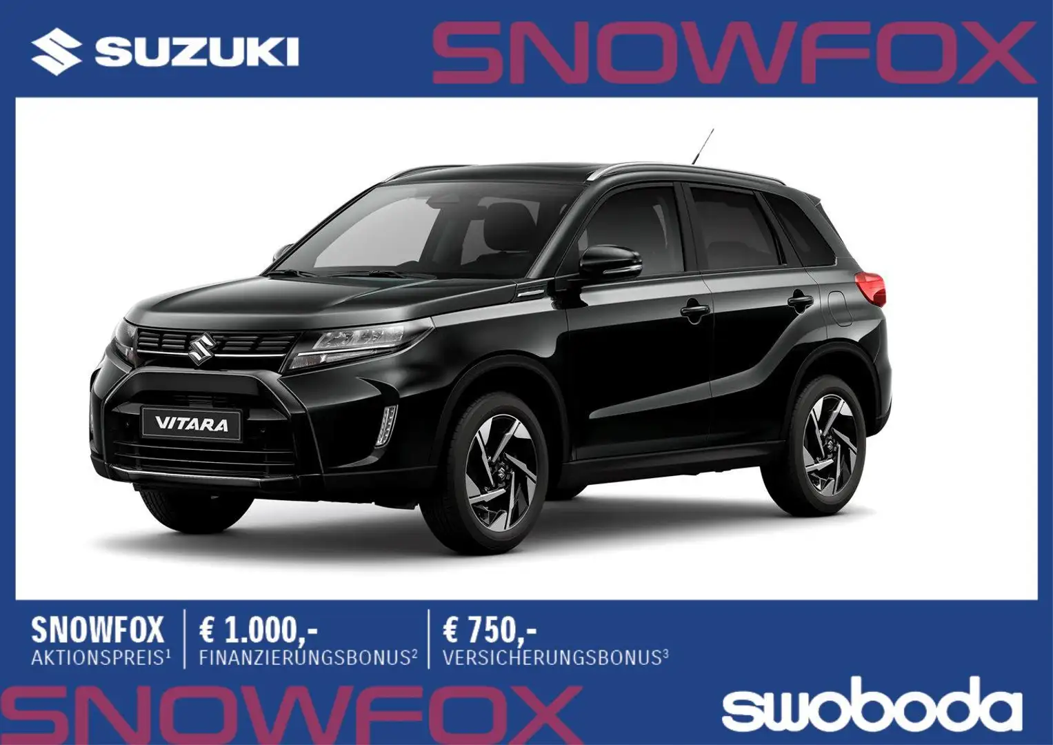 Suzuki Vitara 1,5 Hybrid ALLGRIP 6AGS flash Schwarz - 1