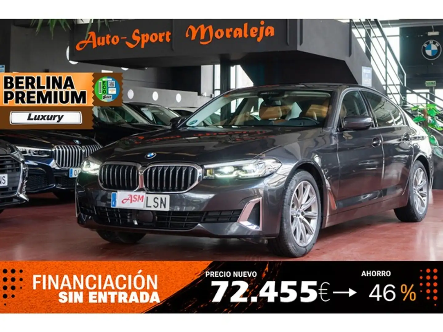 BMW 520 520iA Gris - 1