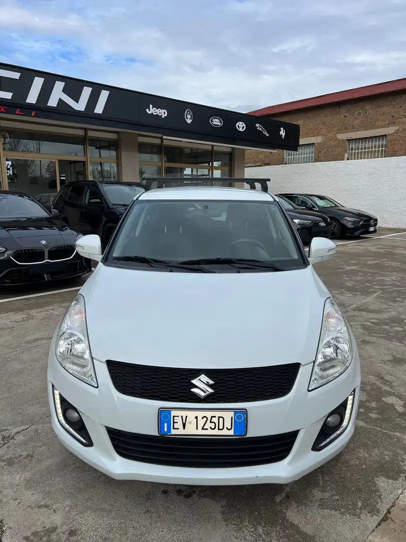 Suzuki Swift Swift V 2013 5p 1.2 vvt B-Top s GPL Blanc - 2
