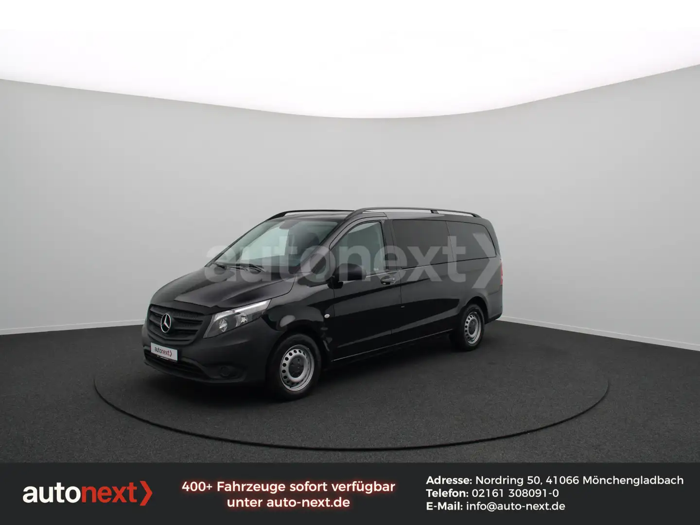 Mercedes-Benz Vito Tourer 114 Aut.*9-Sitze* 2x Klima+Navi+AHK (5449) Negro - 1
