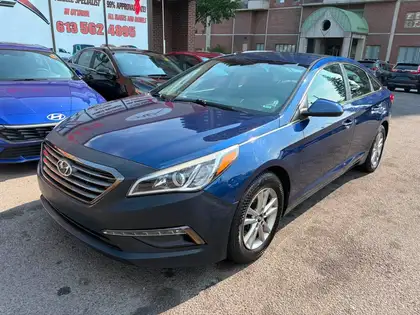 Blue 2016 Hyundai Sonata Sedan Automatic