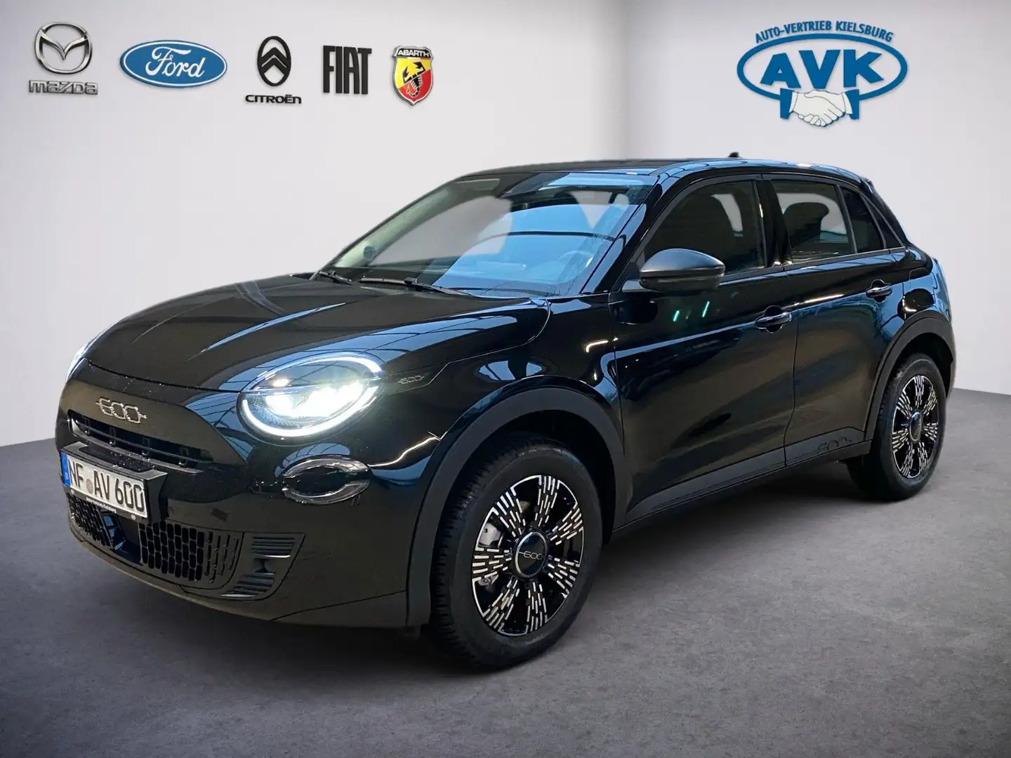 Fiat 600 1.2 MHEV Business Edition mit GJR Schwarz - 2