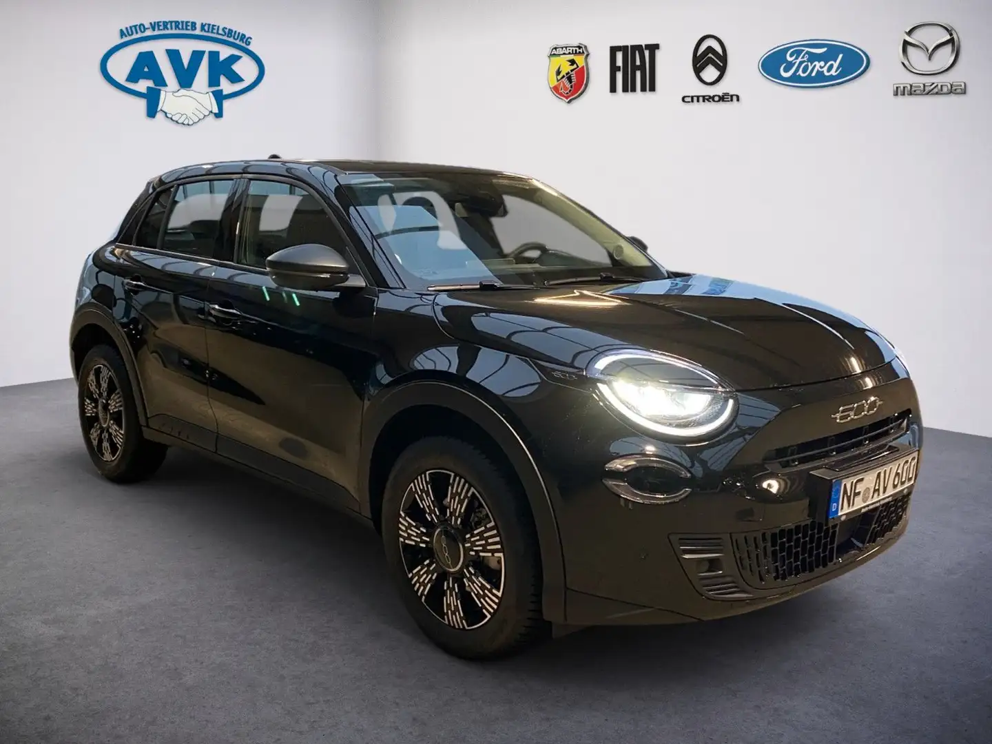 Fiat 600 1.2 MHEV Business Edition mit GJR Schwarz - 1