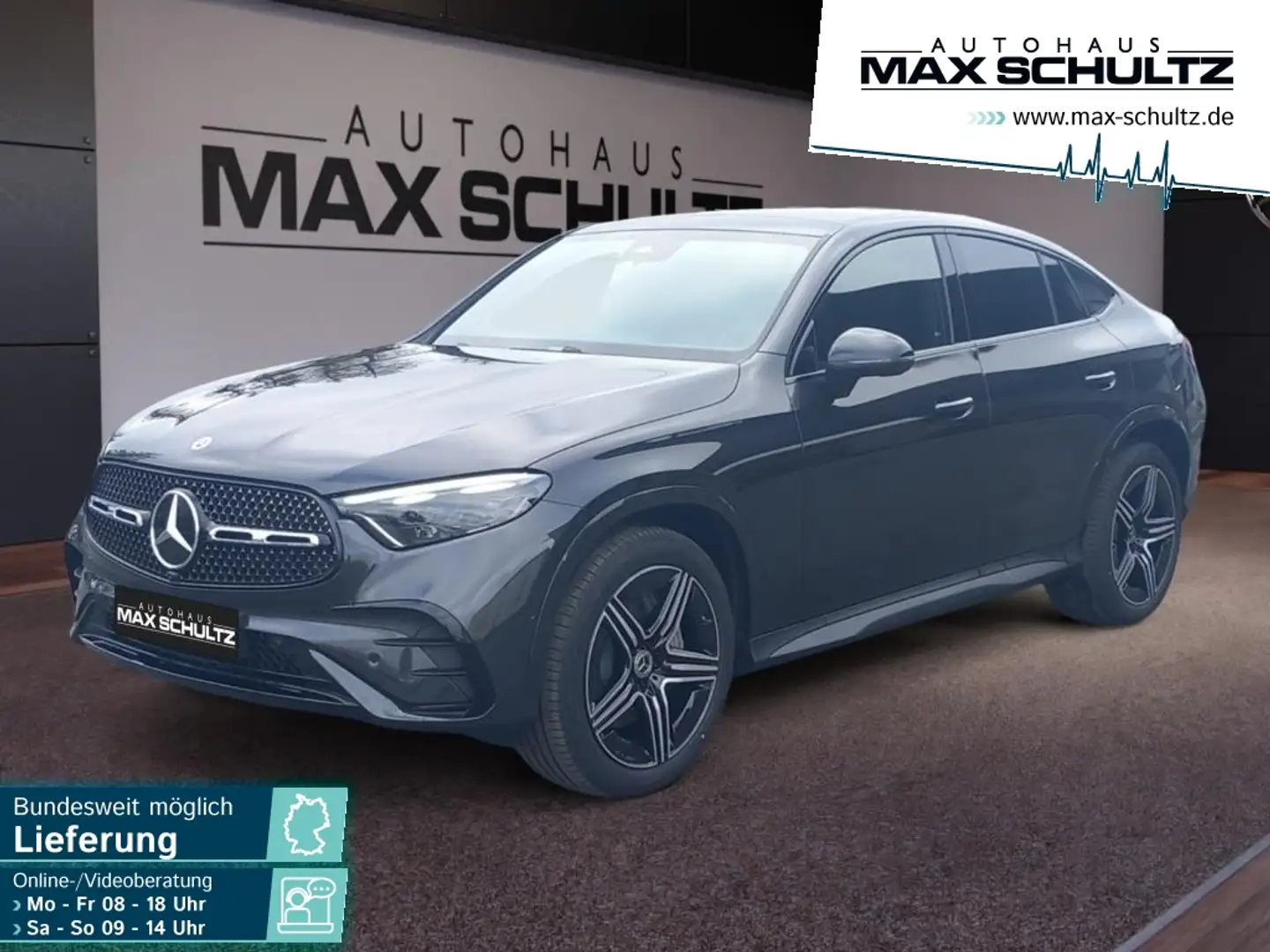 Mercedes-Benz GLC 220 d 4M Coupé AMG*Night*Memory*PDC*360°*AHK Grau - 1