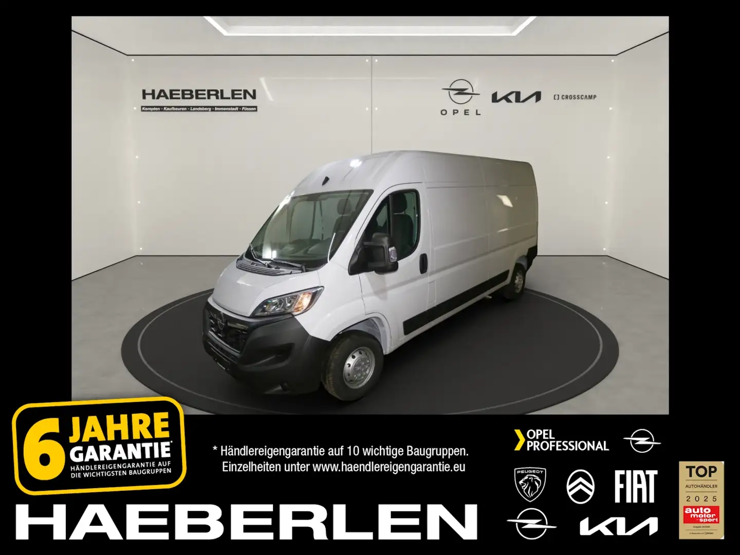 Opel Movano L2H2 3.5t *Kamera*Navi*ACC* Weiß - 1